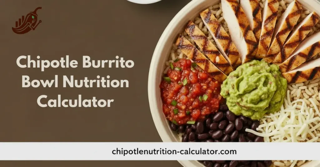 Chipotle Burrito Bowl Nutrition Calculator