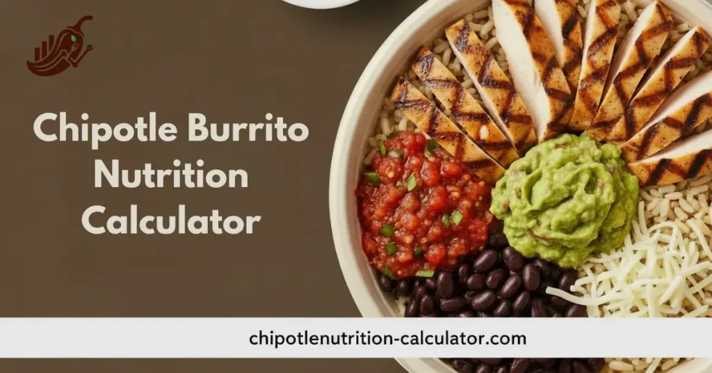 Chipotle Burrito Nutrition Calculator