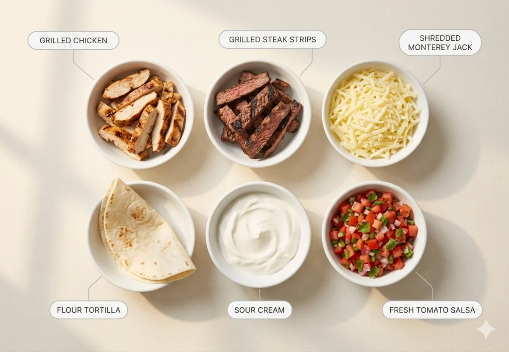 Chipotle Quesadilla Nutrition Facts