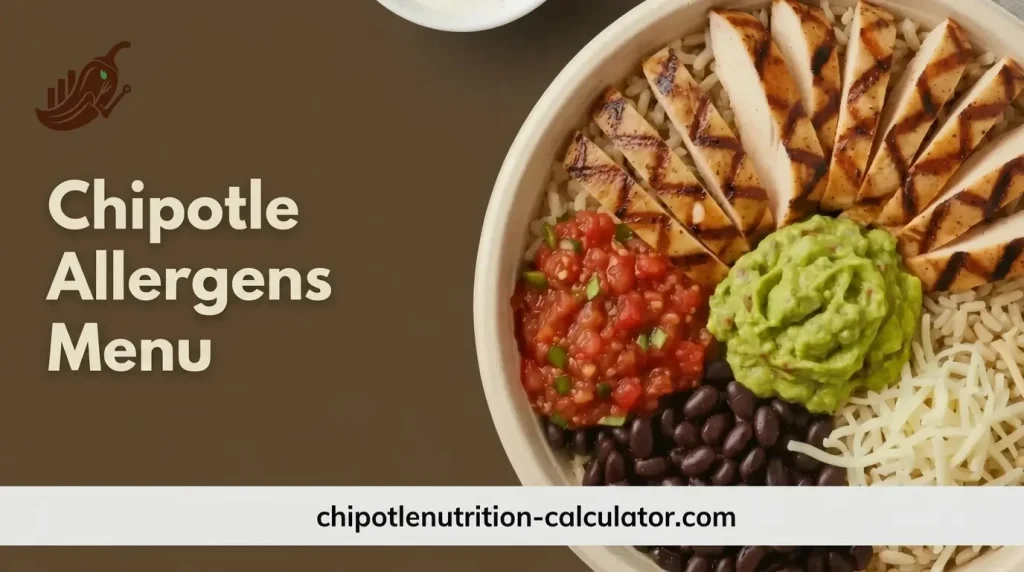 Chipotle Allergens Menu