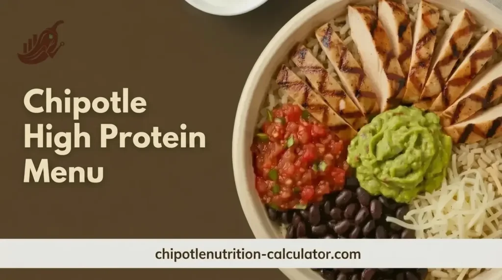 Chipotle High Protein Menu
