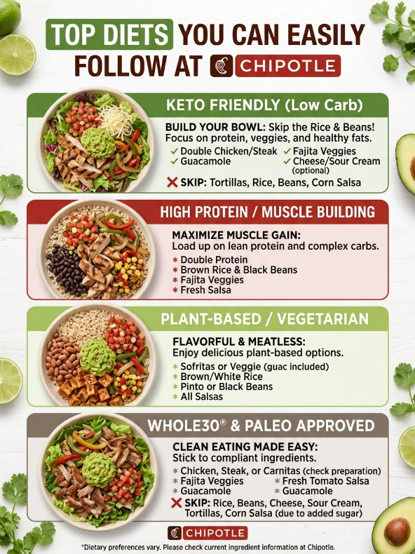 Top Diets at Chipotle